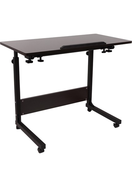 Yerden Yükseklik Ve Eğim Ayarlı Tekerlekli Laptop Sehpası modelleri