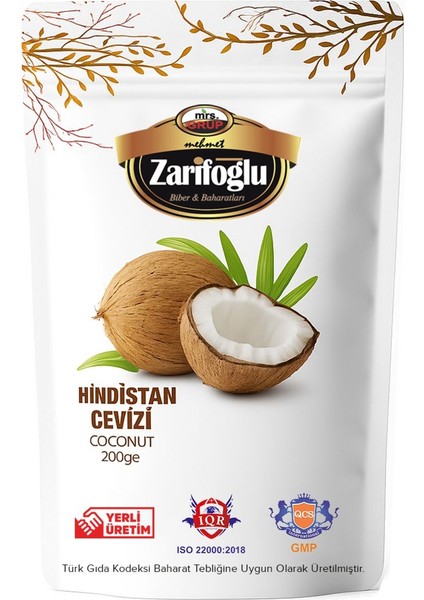 Hindistan Cevizi 200 gr