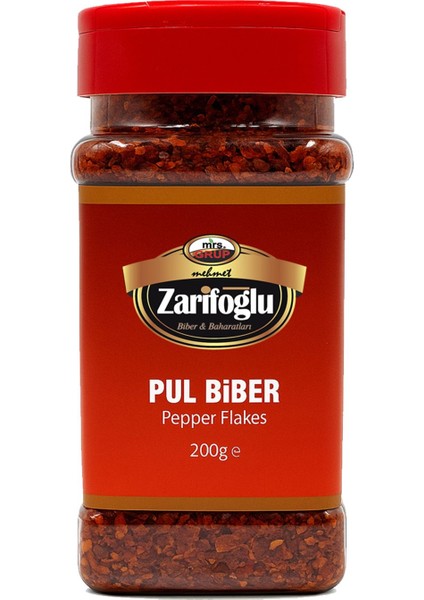 Pul Biber Pet 200 gr Orta Boy