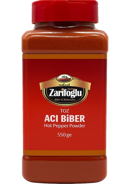 Toz Acı Biber 550 gr