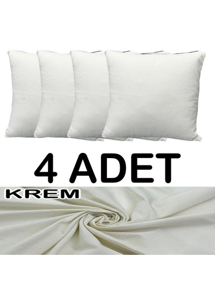 %100 Pamuk Petek 4'lü Kirlent Kılıfı fiyatları