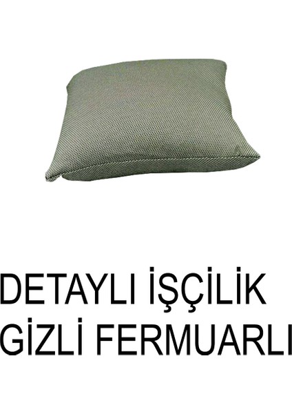 %100 Pamuk Petek 4'lü Kirlent Kılıfı modelleri