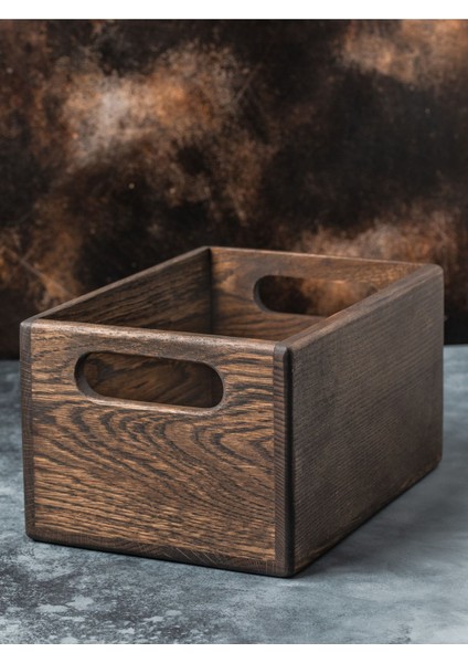 Kahverengi Ahşap Saklama Kutusu ve Masaüstü Organizer Seti fiyatları