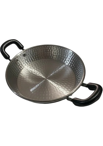 Alüminyum Kulplu Tava, Kamp, Piknik Tavası, Sahan 22 cm