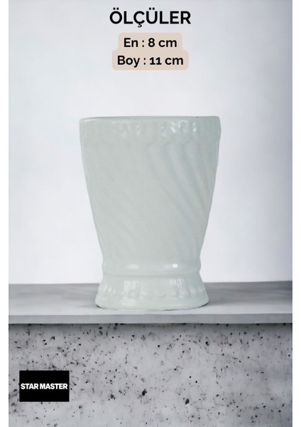 Diş Fırçası Kabı Diş Fırçalığı Fırçalık Gümüş Eskitme Renk Model 14