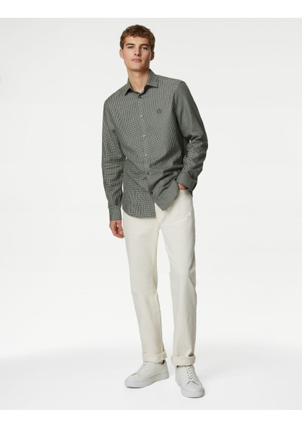 Regular Fit Uzun Kollu Gömlek