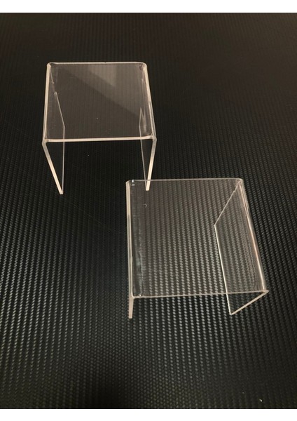 Şeffaf Pleksi Yükseltici Standı 8x8 Cm, Banyo, Mutfak ve Baharat Düzenleyici fırsatları