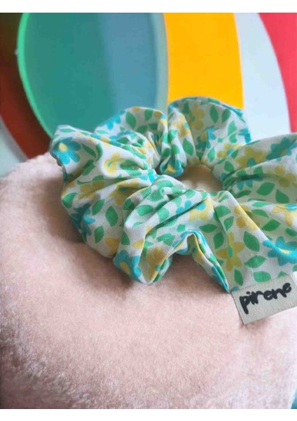 Flora Duo Scrunchie Toka Yeşil fiyatları