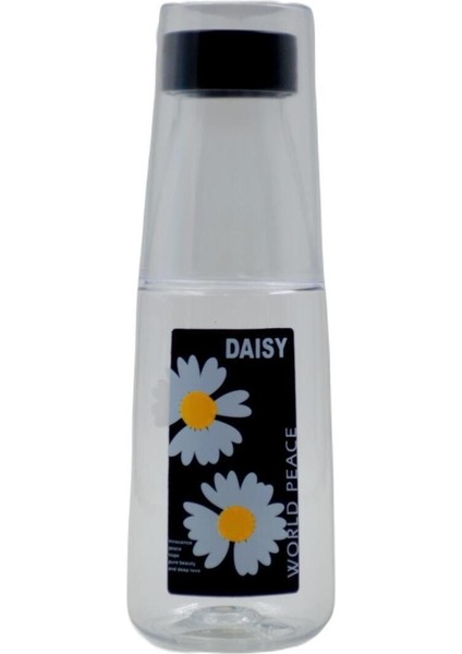 Renkli Papatya Desenli Sızdırmaz Kapaklı 500 ml Su Şişesi fiyatları