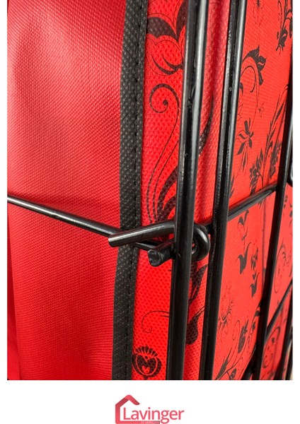 Kaliteli Metal Pazar Arabası Büyük Teker Kalın Telli 6 Mm. Mega Teker (22CM)