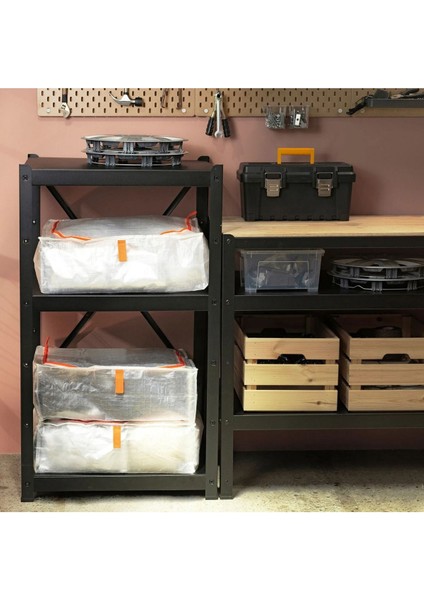 Beyaz Fermuarlı Çok Amaçlı Saklama Kutusu, Düzenleyici ve Kullanışlı Ürün