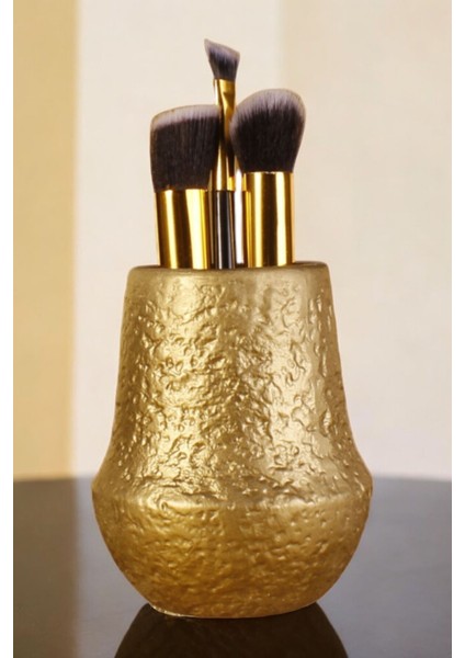 Makyaj Duzenleyici Makyaj Organizeri Makyaj Fırçalığı Makyaj Fırçası Gümüş Eskitme Renk Model 15