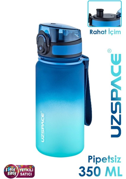 Çift Renk Softtouch Tritan Çocuk Su Matara 350 ml