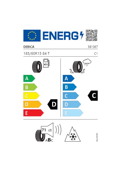 185/60 R15 84T Frigo 2 Oto Kış Lastiği (Üretim Yılı:2024) fiyatları