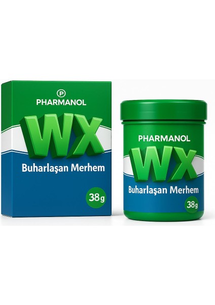 Pharmanol Buharlaşan Mentollü ve Okaliptus Krem Wx Viks 38GRAM