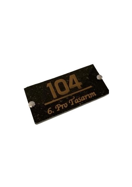 Granit Kapı Numaralığı modelleri