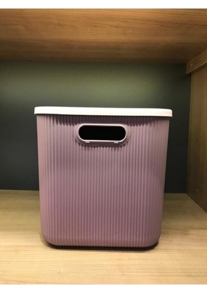 Mor Çok Amaçlı Dolap Içi Düzenleyici Kutu, 21 Lt, Pratik ve Şık Organizatör indirimleri