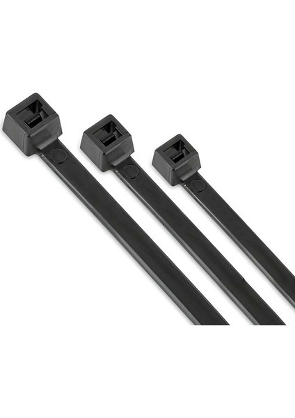 Siyah Plastik Kablo Bağı Plastik Kelepçe 3,6MMX15CM 100