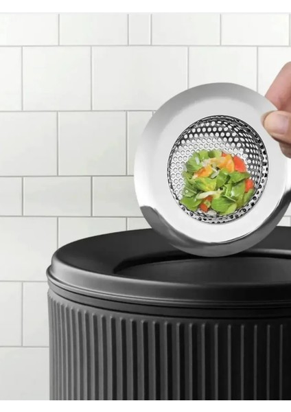 Lavabo Süzgeci - 7.5 cm Çap 2 Li Set Gider Sügeci Lavabo Süzgeci 721976 indirimleri