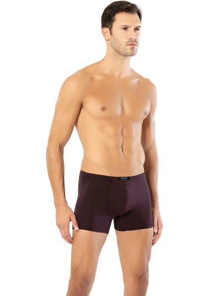 Iç Giyim Kota (6 Adet) Erkek Beli Ince Katlama Modal Boxer