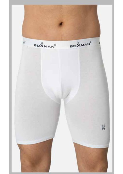 Iç Giyim (3 Adet) Boxman Özel Modal Kumaş Kalın Lastikli Uzun Elite Boxer