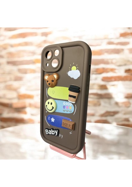 IPHONE 13 Kabartma Emojili Kaliteli Yumuşak Silikon Telefon Kılıfı fiyatları
