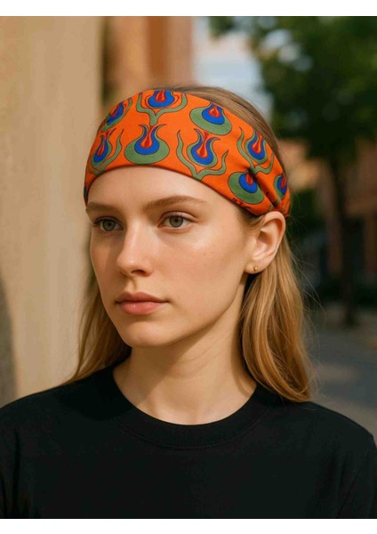 Laliva Saç Bandı Turuncu