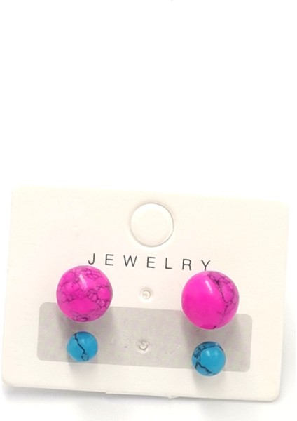 Çoklu Figürlü Kararmaz Lüks Küpe