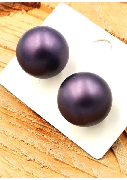 Renkli Kararmaz Mor Toplu Figürlü Lüks Küpe fiyatları