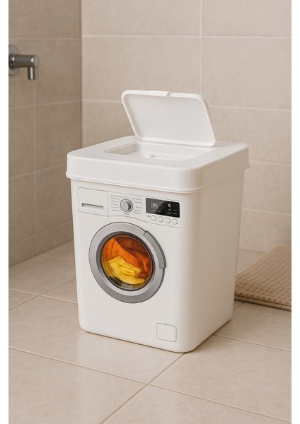 Deterjan Kutusu 3.5 Litre Kapasiteli Saklama Kutusu Banyo Düzenleyici 1 Adet