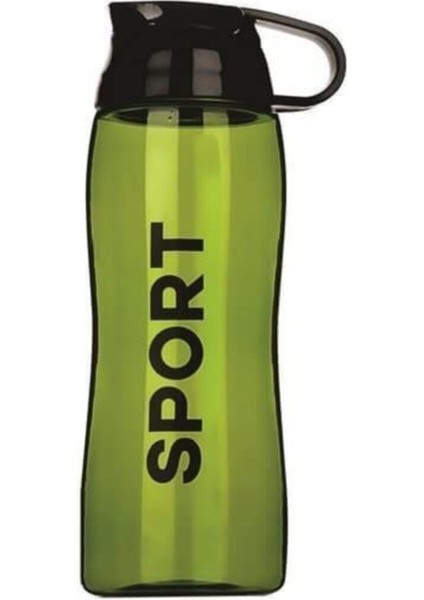 Açık Yeşil 750ML Plastik Matara, Şık ve Hafif Içecek Kabı