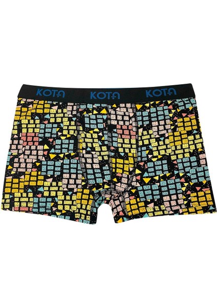 Iç Giyim Kota (6 Adet) Erkek Baskılı Likralı Boxer fiyatları