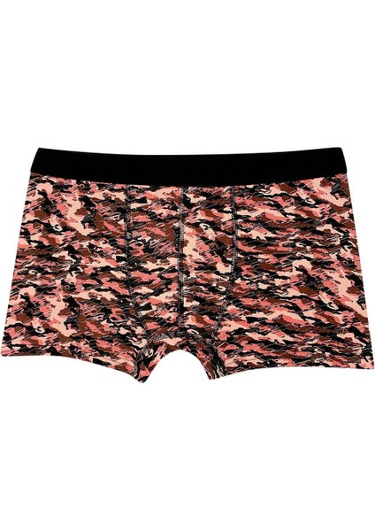 Iç Giyim Kota (6 Adet) Erkek Baskılı Likralı Boxer