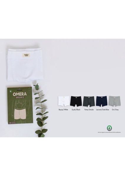 Omera Organik Erkek Tek Düğmeli Boxer fiyatları
