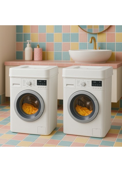 Deterjan Kutusu 3.5 Litre Kapasiteli Saklama Kutusu Banyo Düzenleyici 2 Adet modelleri