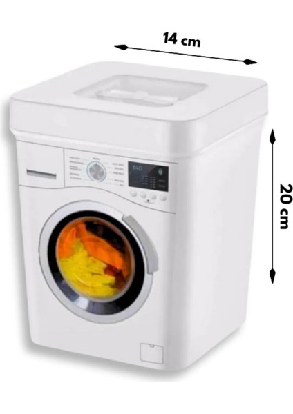 Deterjan Kutusu 3.5 Litre Kapasiteli Saklama Kutusu Banyo Düzenleyici 2 Adet fırsatları