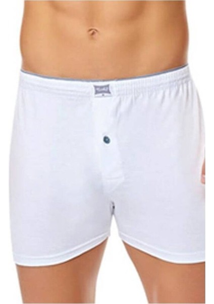 Iç Giyim Erkek Tek Düğmeli Havlu Bel Boxer (3 Adet)