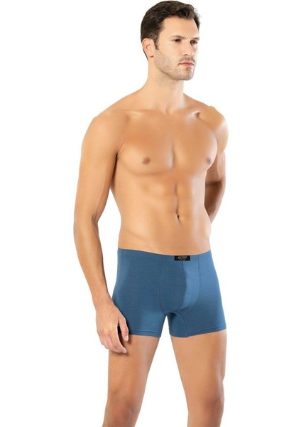 Iç Giyim Kota (6 Adet) Erkek Beli Ince Katlama Modal Boxer