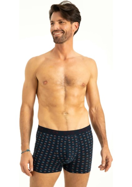 Iç Giyim Erkek Pamuk Kumaş Baskılı Boxer (3 Adet)