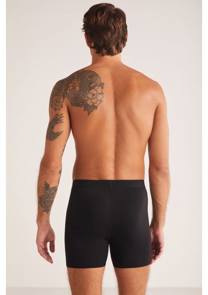 Iç Giyim ( 3 Adet) Kom Legend Çift Düğmeli Uzun Erkek Boxer modelleri