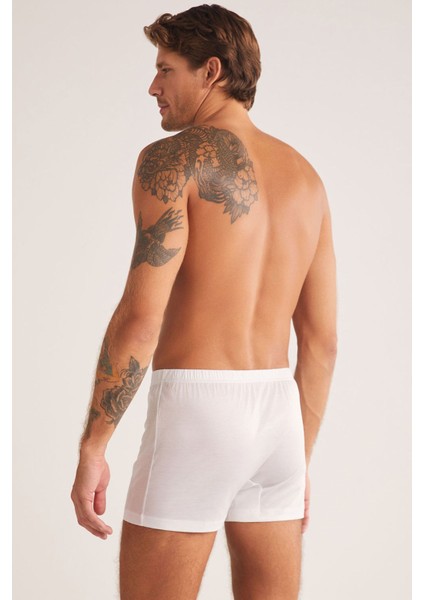 Iç Giyim Kom Elite Pamuk Merserize Erkek Boxer (4 Adet ) modelleri