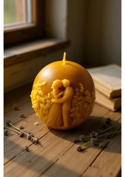 Romantik Çift Temalı Küre Balmumu Mum fırsatları