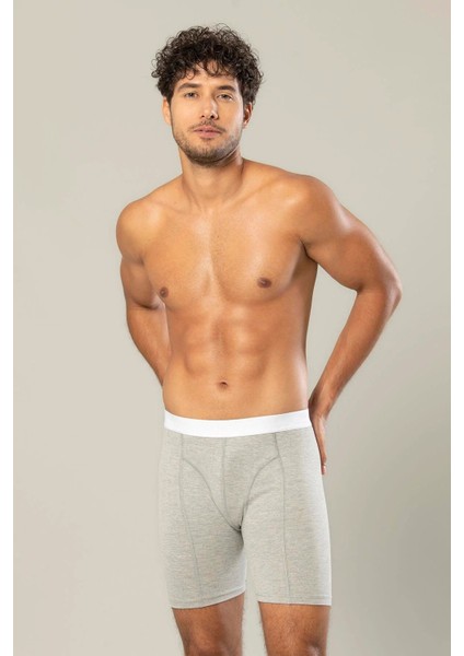 Iç Giyim Erdem Pamuk Elastan Erkek Diz Üsttü Uzun Boxer (3 Adet) modelleri