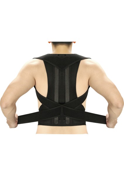 Balenli Dik Duruş Korsesi Omuz Sırt Bel Korsesi Kadın Erkek Duruş Düzeltici fırsatları