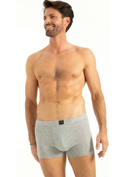 Iç Giyim Erkek Pamuk Kumaş Geçme Bel Boxer (3 Adet)