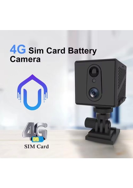 Pır Sensörlü Mikro Şarjlı 1080P Full Hd Kamera - Hayalet Kızılötesi Gece Görüşlü 4GLI SIM KARTLI fırsatları