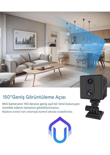 Pır Sensörlü Mikro Şarjlı 1080P Full Hd Kamera - Hayalet Kızılötesi Gece Görüşlü WIFILI modelleri