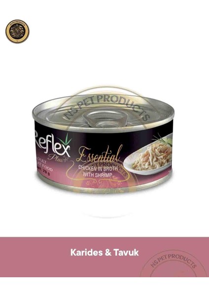 Plus Essential Kedi Karides&tavuk 6X70GR fiyatları