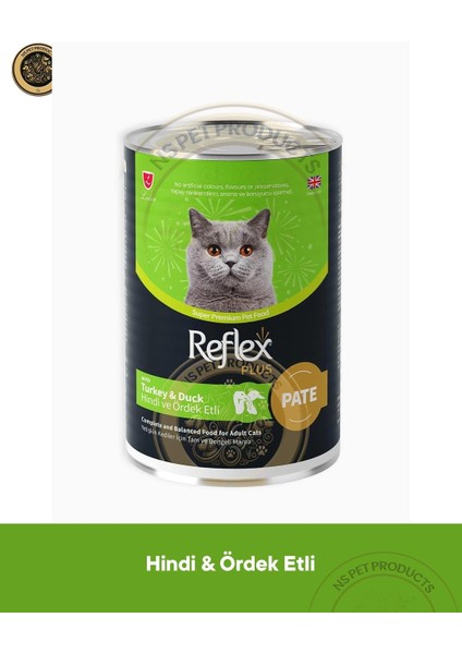 Plus Pate Hindi ve Ördek Etli Yetişkin Kedi Maması 3X395GR fiyatları