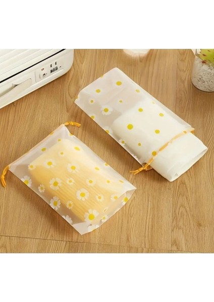 Turuncu Baskılı Su ve Toz Geçirmez Giysi Saklama Çantası Seti (2 Adet) fiyatları